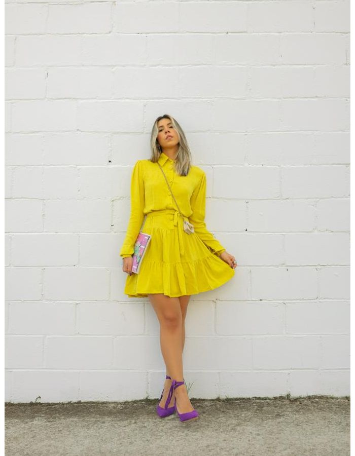 VESTIDO MANGA LONGA