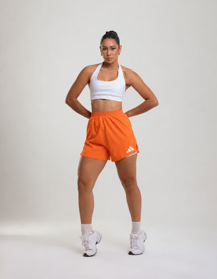 SHORT DUPLO TACTEL COM BOLSO ADIDAS