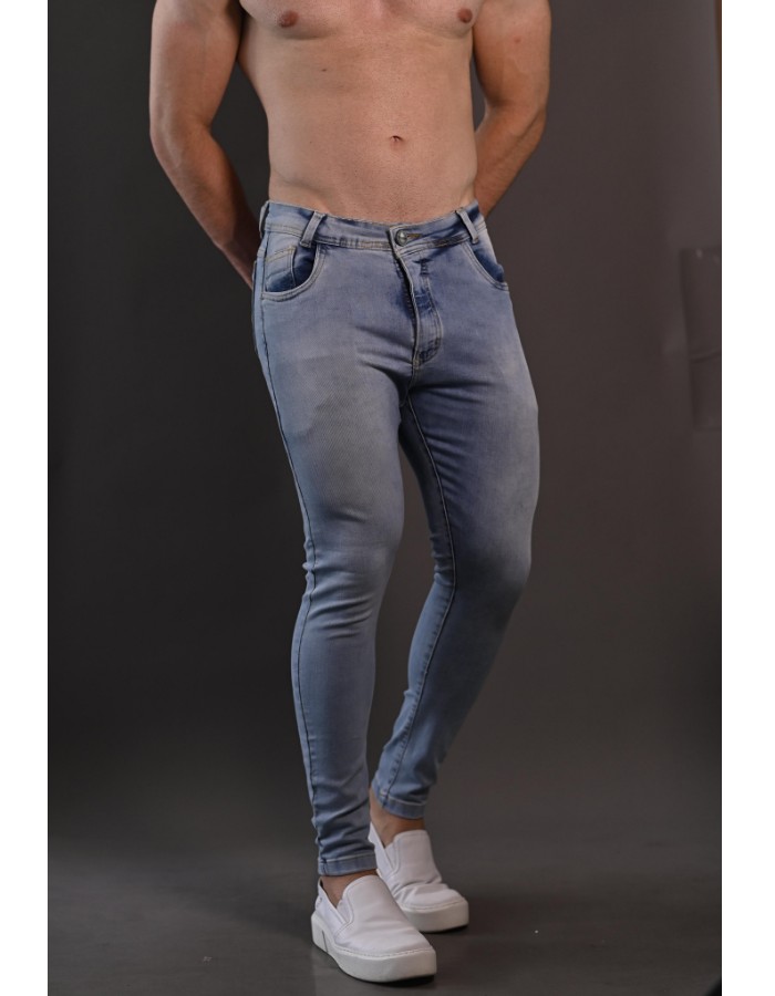 Calça Jeans  Sky White Barry