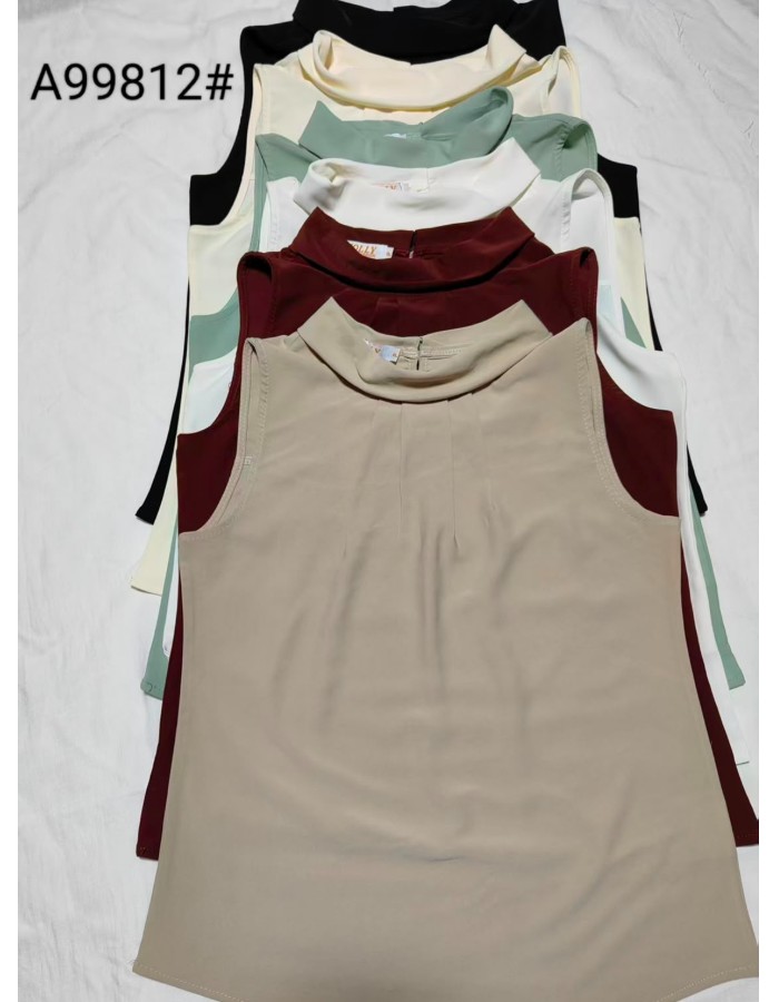 Blusa crepe seda 