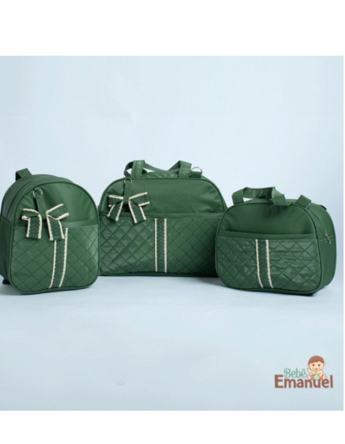 CONJUNTO BOLSA 3 PEÇAS FAIXA