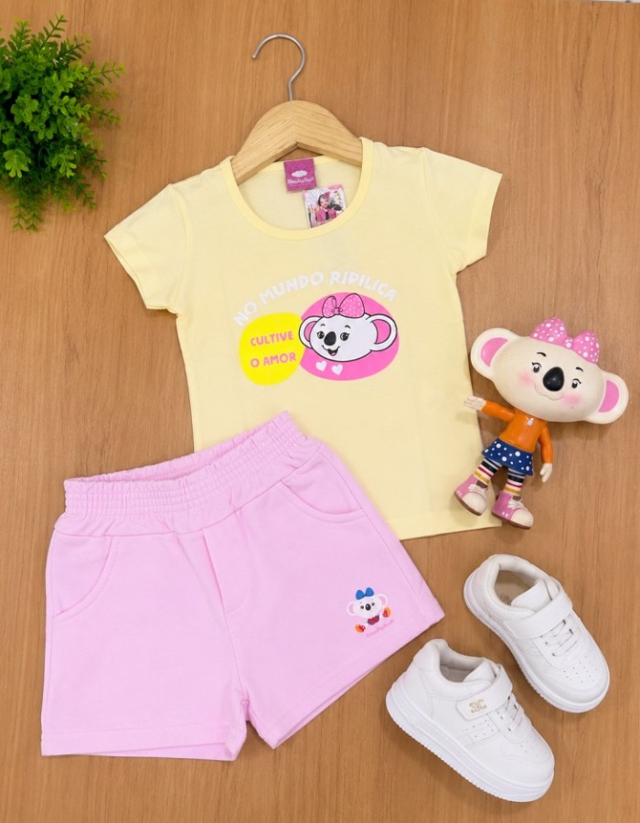 Conjunto da Lilica com short moletom