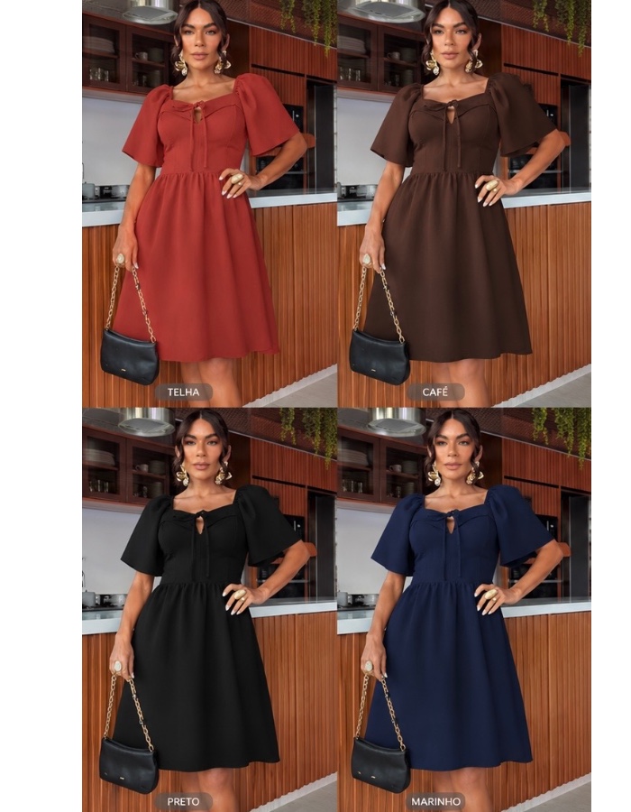 Vestido curto Lucy