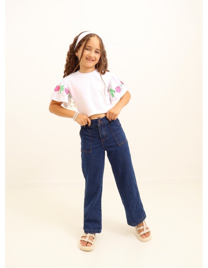 Calca infantil jeans 