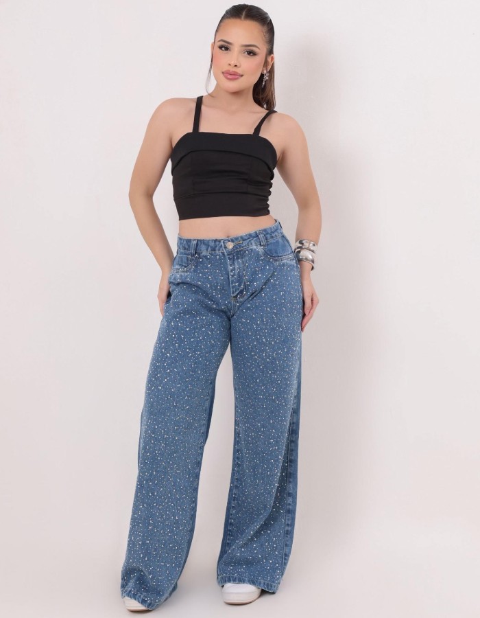 CALÇA GLOW JEANS DESGRADEADA