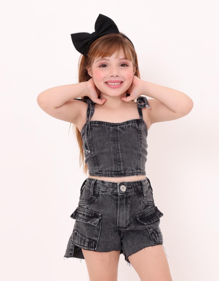 CONJUNTO BLACK INFANTIL DESGRADEADO