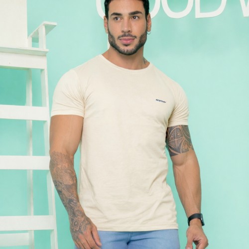 Camisa careca slim print 