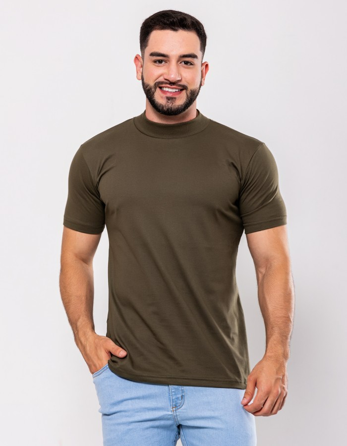 T-SHIRT GOLA ALTA 