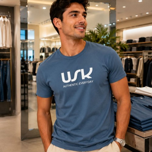 CAMISA ALGODAO COTTON AUTHENTIC USK